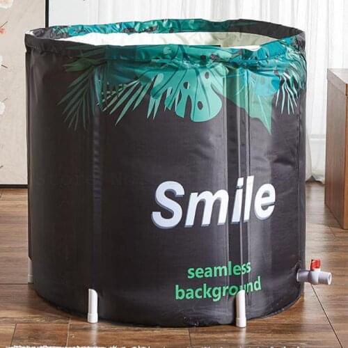 Bath Artifact Household Full-body Folding Bath Barrel Adult Bath Barrel Bath Barrel Bath Tank Thickening Bath