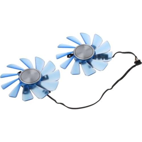H7JA FDC10U12S9-C 85mm 12V 0.45A 4Wire 4Pin VGA Fan Replace Graphics Card Cooling Fan for HIS RX 470 RX474 RX570