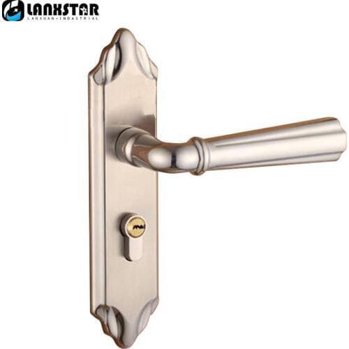 New Design Split Style Engineering Locks Iron Door Knob Wood-Door Stainless Steel Handle Lock