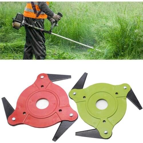 3T Garden Lawn Mowe Blade Garden Grass Trimmer Head Manganese Steel Grass Trimmer Brush Cutter Head For Lawn Mower Upgrade