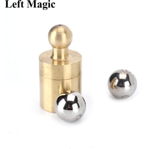 Steel Ball Thru Hand Magic Tricks Penetration Magica Magician Stage Close Up Illusions Gimmick Props Accessories Classic Toys