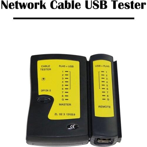 Network Cable USB Cable Tester RJ11/RJ45 ,USB A-B Cat 5e Cat 6 Connector Female to Female Networking Coupler Ethernet