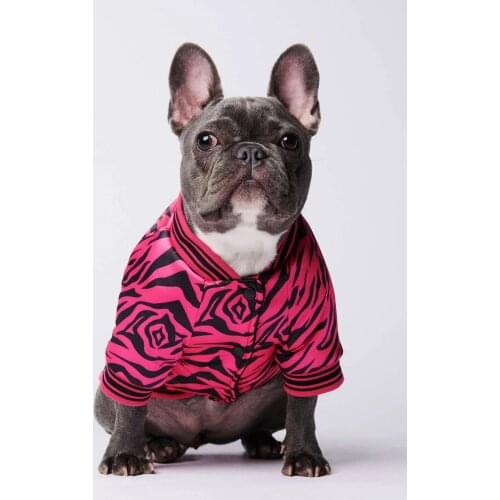 Spring Autumn Dog Pet Clothes for Small Dogs Pets Clothing French Bulldog Tiger Stripes Jacket Pug Costume Puppy Apparel S-3XL