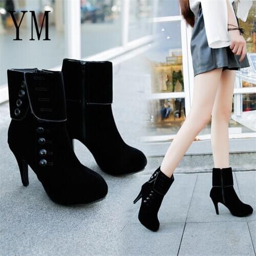 Женские зимние сапоги YM China At AliExpress