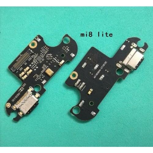 10pcs for Xiaomi mi8 Mi 8 8 Lite Mi8 SE 8se Charging Flex Cable Charging Board Charger Power USB Port Socket Dock Repair Part