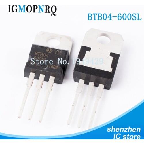 10pcs BTB16-600BW TO220 BTB16-600 TO-220 BTB04-600SL BTB04-600 BTB10-800BW BTB10-800 BTB12-600C BTB12-600 BTB16-700SW BTB16-700
