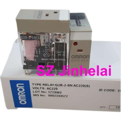 OMRON G2R-2-SN AC220(S) Authentic original Intermediate relay G2R-2-SN(S) 220VAC
