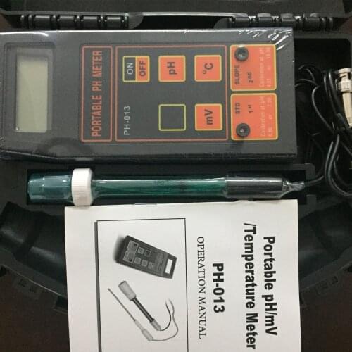 9V Battery Portable pH Orp Temp Tester