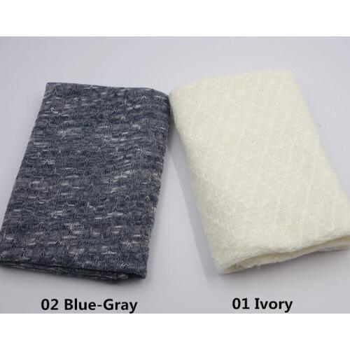 Acrylic Knit Blanket for Newborn Baby Photography Props Accessories Photo Backdrop Background Basket Filler Stuffer for Studio