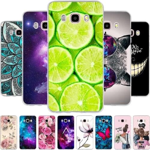 Phone Cases For Samsung Galaxy J5 2016 J510F Soft Silicone TPU Cartoon Protector Cover Case For Samsung J5 2016 J510 Bumper