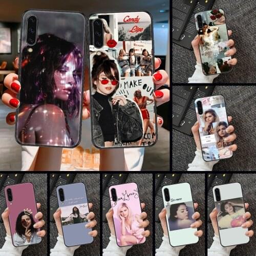 Selena Gomez Phone case For Samsung Galaxy A 3 5 7 8 10 20 21 30 40 50 51 70 71 E S 2016 2018 4G black fashion coque art hoesjes