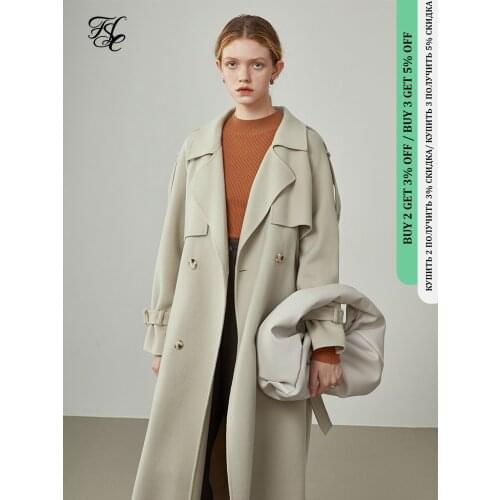 Женские пальто с воротником FANSILANEN China At AliExpress