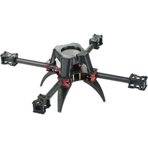 FEICHAO Carbon Fiber H383 383mm Frame 3-4S with 3D TPU/PLA Printed Kits Support 9inch Propeller for FPV Quadcopter Drone