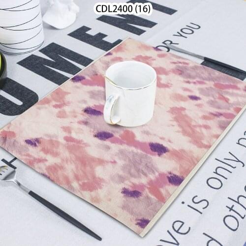 Painting Graffiti Printed Napkin Cloth Home Table Decoration Table Mat Untersetzer Towel Tea Towel Coaster 42*32 Servilletas