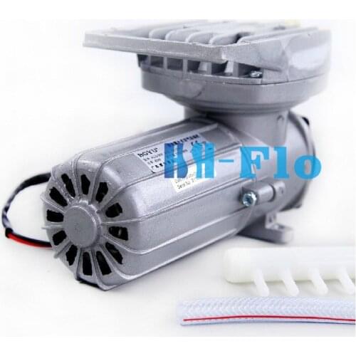 DC12V 0.12MPA 120W Oxygen Pump Electromagnetic Aquarium Air Pump for Pond Aquaponics Hydroponics