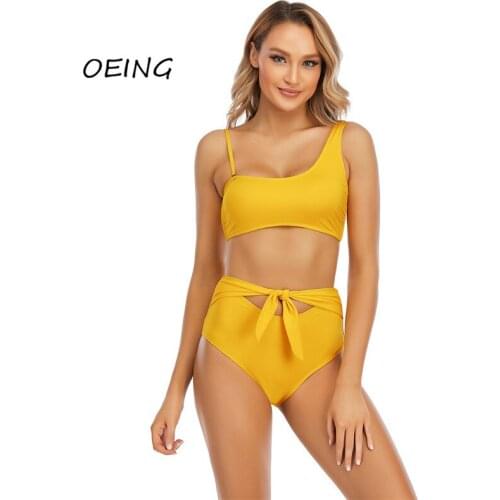 Bikini Set Women 2021 Fashion Swimsuit Women 2 Piece Set Women Bikinis Sexy High Waisted Swimsuit