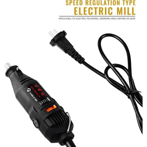 Wood Carving 220v Mini Electric Drill Variable Speed Dremel Engraving Polishing Machine Rotary Tool Milling Cutter Rasp File