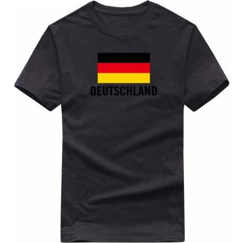 Germany Deutschland Socceres Jerseys Nation Team Fans Mens T-Shirt. Summer Cotton Short Sleeve O-Neck Unisex T Shirt New S-3XL