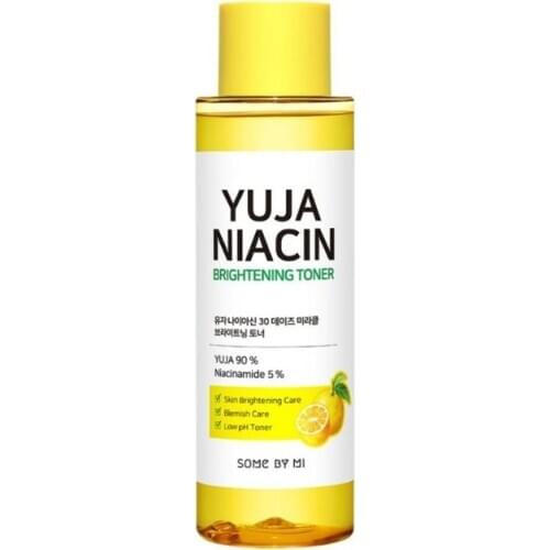 SOME BY MI Yuja Niacin Brightening Toner 150ml Brightening Facial Moisturizing Face Serum Shrink Pores Oil Control Whitening