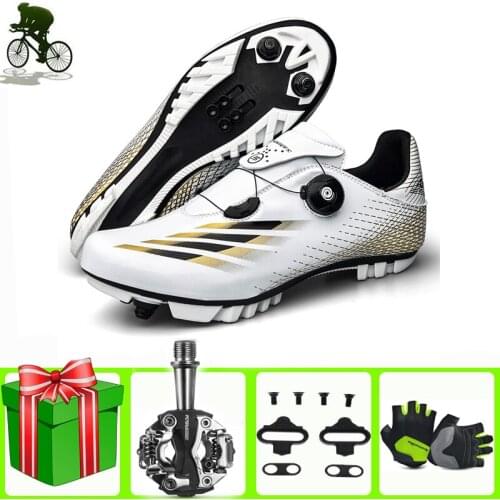 Professional Cycling Shoes Men Self-Locking MTB Women Mountain Bike Sneakers Racing Outdoor Nonslip Bicycle Zapato De Ciclismo