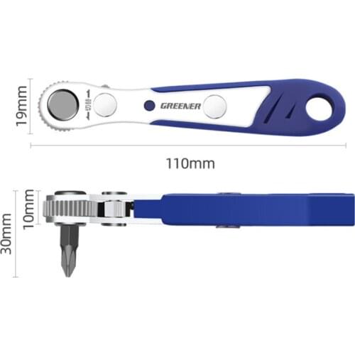 New Hexagon Torx Ratchet Spanner Quick Release Socket Repair Tool Driver Allen Key Wrench Screwdriver Metal Portable Supplies