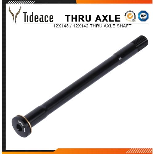 142*12mm Quick Release Shaft Alloy Thru axle Shaft 142mm Skewers For Road/Mountain bike Frame Aluminum Wheel Skewers