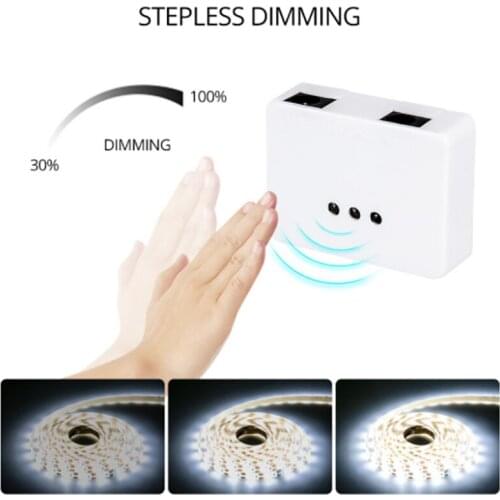 Led Dimmable Switch Hand Scan Sensor Waving Sweep Dimmer
