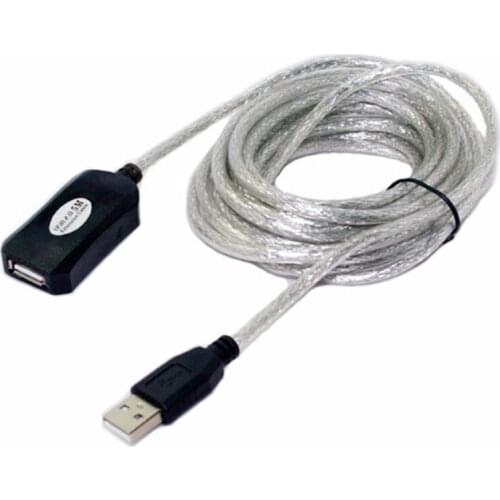 20M/15M/10M/5M USB2.0 Male to Female Active Repeater Extension Extender Cable Cord M/F
