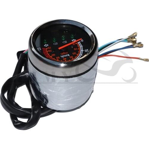 Universal single Speedometer Odometer Dashboard for Scooter monkey dirt pit bike motorcycle accessories