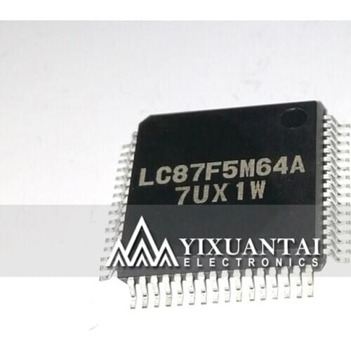 1pcs/lot 5pcs/lot 10pcs/lot Free shipping 100% origina LC87F5M64A LC87F5 QFP
