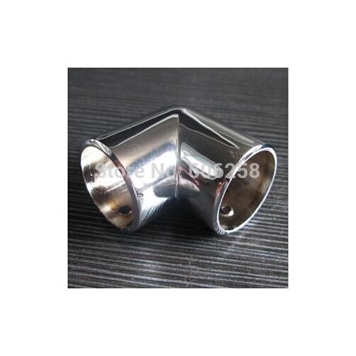 25MM 90 Degree Elbow / Pipe Fitting Clothing Rack Assembly thick zinc alloy Connector 10PCS