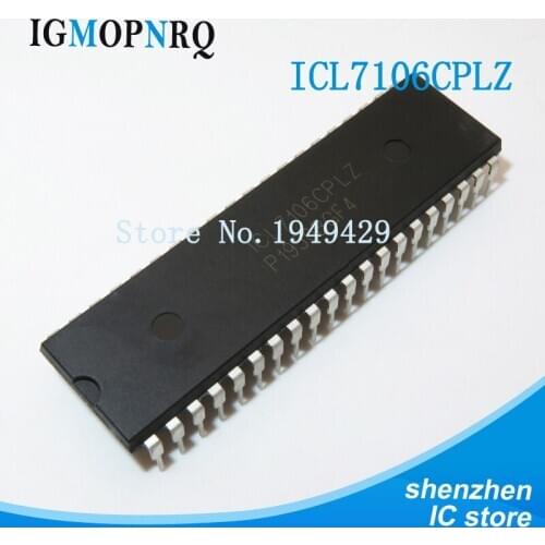2PCS ICL7106CPLZ DIP40 ICL7106 DIP 7106CPLZ DIP-40 new and IC