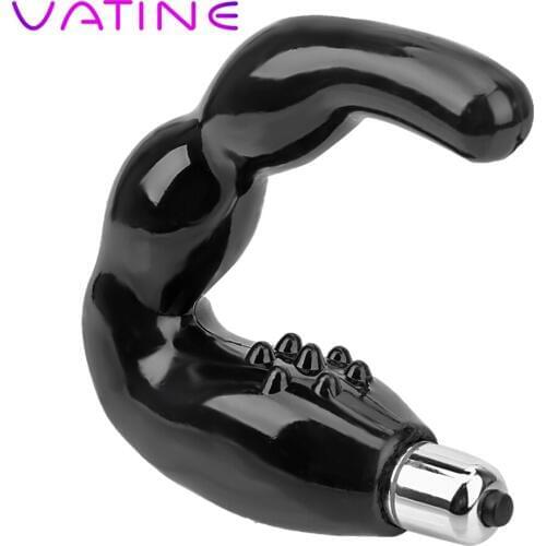 VATINE C Type Anal Vibrator Butt Plug Sex Toys For Man Prostate Massager Anal Plug G-spot Vibrator Male Masturbator Sex Products