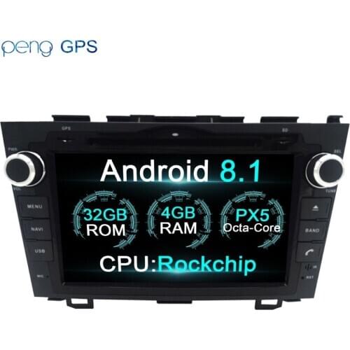 Car Stereo Android 8.1 For Honda CRV 2006-2011 Navigation in Vehicle GPS Car Multimedia Player Radio Head unit