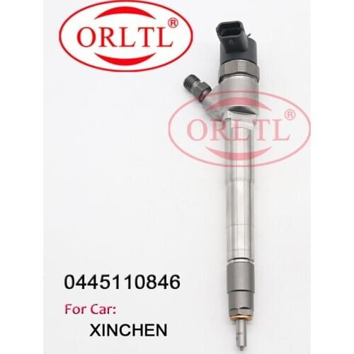 Diesel Injector 0445110846 Common Rail Sprayer 0 445 110 846 Nozzle 0445 110 846 For XINCHEN