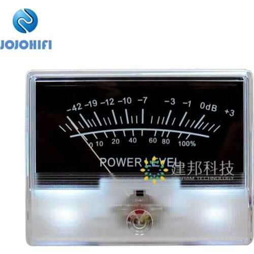 1-5pcs TN-90 TN90 High Precision VU Meter Table DB Level Meter Power Amplifier Preamp Sound Card Audio Decibel Strap Backlight