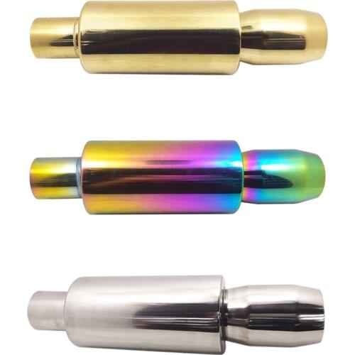 Car Exhaust Pipe Welding Mufflers Long 14.76 inch For Holden ISUZU Jeep Cherokee Ford Ranger Chevrolet BMW Peugeot Renault