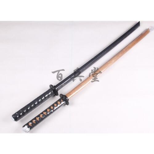 Good quality Kendo Shinai Bokken Wooden Sword Knife tsuba, katana nihontou fencing training Cosplay COS training swords