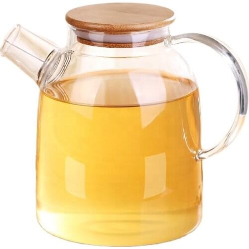 Exquisite Chinese Teapot Glass Tea Set Flowers Tea Teapot