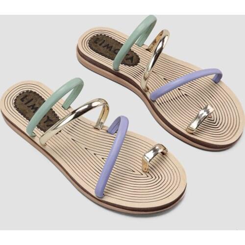 Limoya Gold Sultan Thong Eva Bottom Slippers 'Turkish' Quality 2021 Fashion Design Season Comfort Fast Shipping