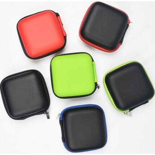 New Fashion Candy colors Earphone Bag Mobile Phone Data Cable Charger Storage Box Earphone Bag Digital Storage Finishing Bag