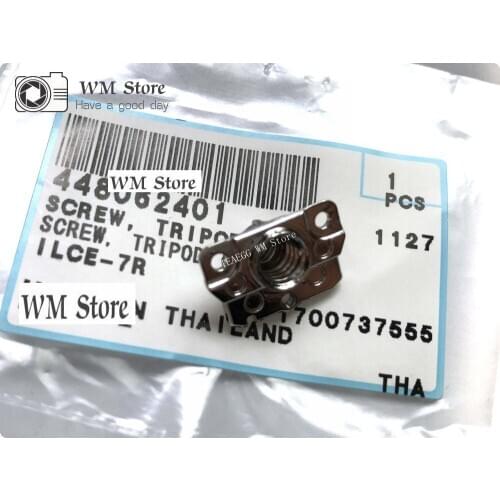 NEW For Sony A7 A7K A7R A7S Bottom Tripod Pod Fixed Plate Base Screw Nut Camera Repair Part Unit