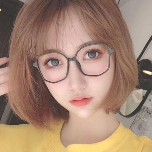 High-quality polygon frame glasses Myopia Glasses Women Men Nearsighted Eyewear Anti blue light Glasses with Diopters Minus -1.0