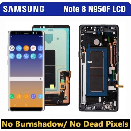 6.3'' Original LCD For Samsung Galaxy Note 8 Lcd Display Touch Screen Digitizer Assembly For Samsung Note 8 SM-N950F N950FD