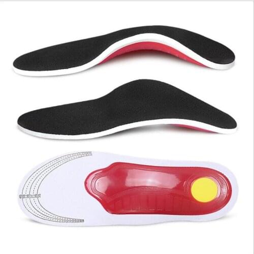 Premium Orthotic Gel High Arch Support Insoles Gel Pad 3D Arch Support Flat Feet Women Men orthopedic Foot pain Unisex
