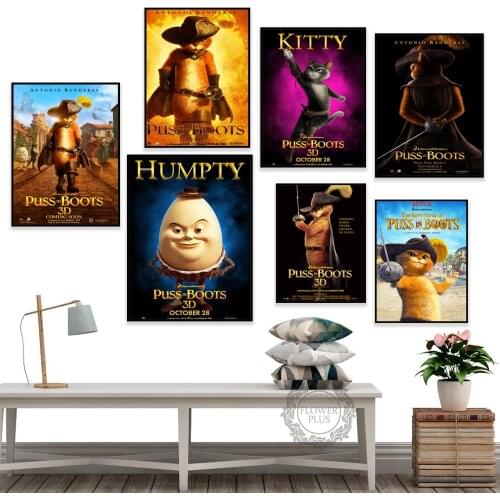 Prints Pictures Paintings Movie Battle of the cat Home Wall Art Canvas Frames Poster For Living Room Decor картины на стену