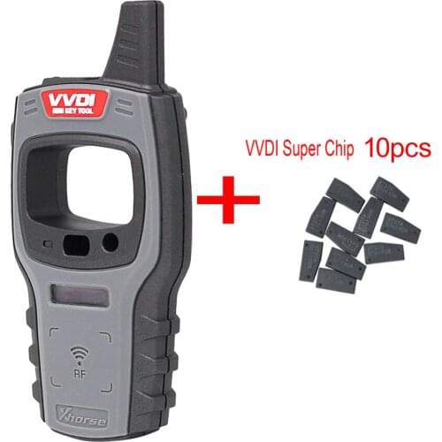 Xhorse VVDI Mini Key Tool Remote Key Programmer Support IOS and Android Global Version+ 10pcs Super Chips