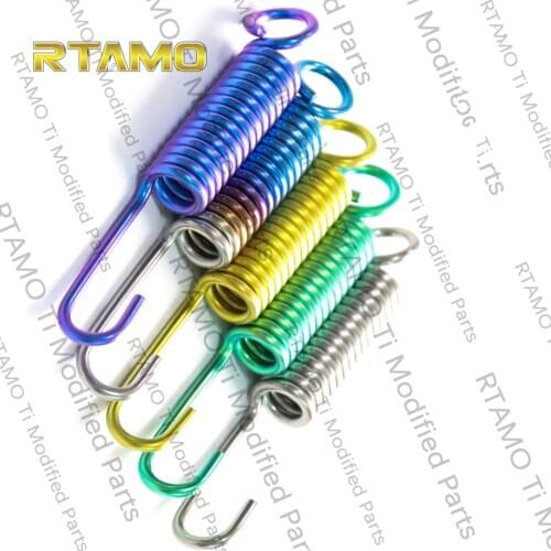 Motorcyle Kickstand Springs Scooter Side Stand Titanium Stand Foot Brake Spring