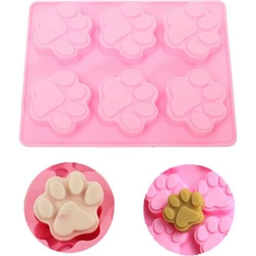 Cats Paw Silicone Cake Mold Chocolate Cookies Decorating Soap Tools Kitchen Fondant Cooking Accessories New