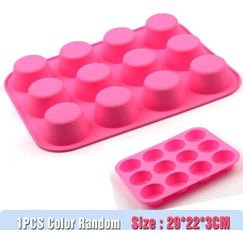 Silicone cupcake mold 3D Cake Mold Chocolate For Jelly pudding cupcake pan Baking Tools Decorating Cookie Bakeware Mould ice DIY